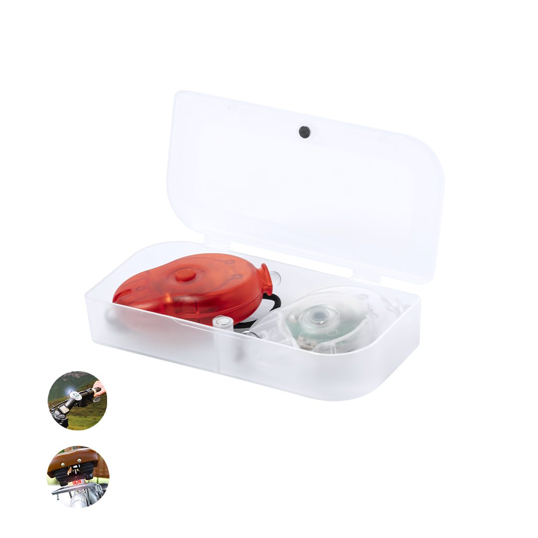 Set Luzes Segurança Bicicleta Bowel