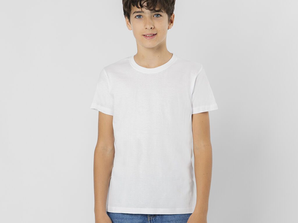 T-Shirt Criança Branca Seiyo