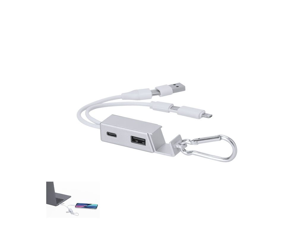 Porta Usb Carregador Leony