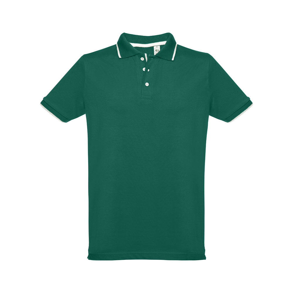 THC ROME. Polo bicolor para homem em algodão