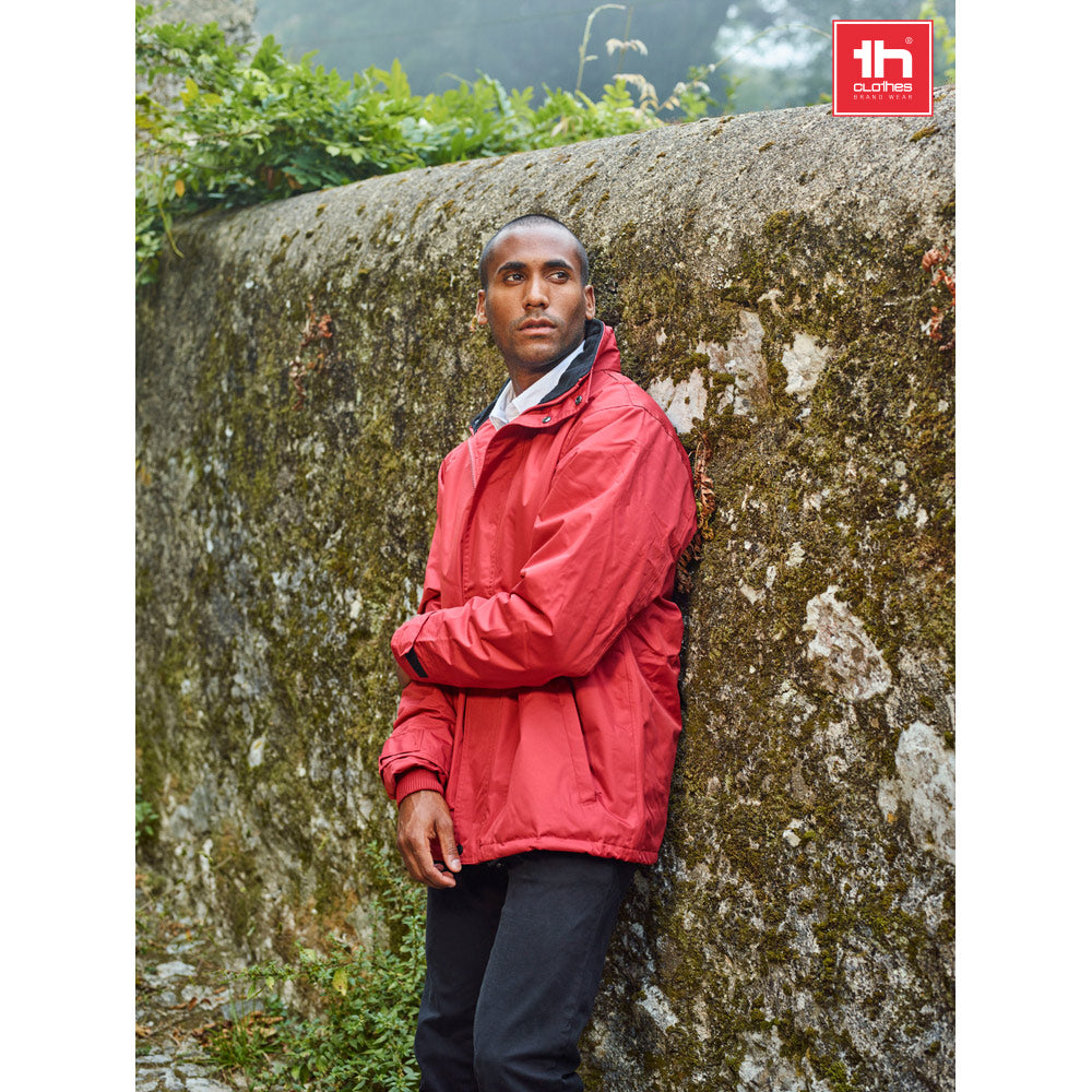 THC LIUBLIANA. Parka unissexo acolchoada