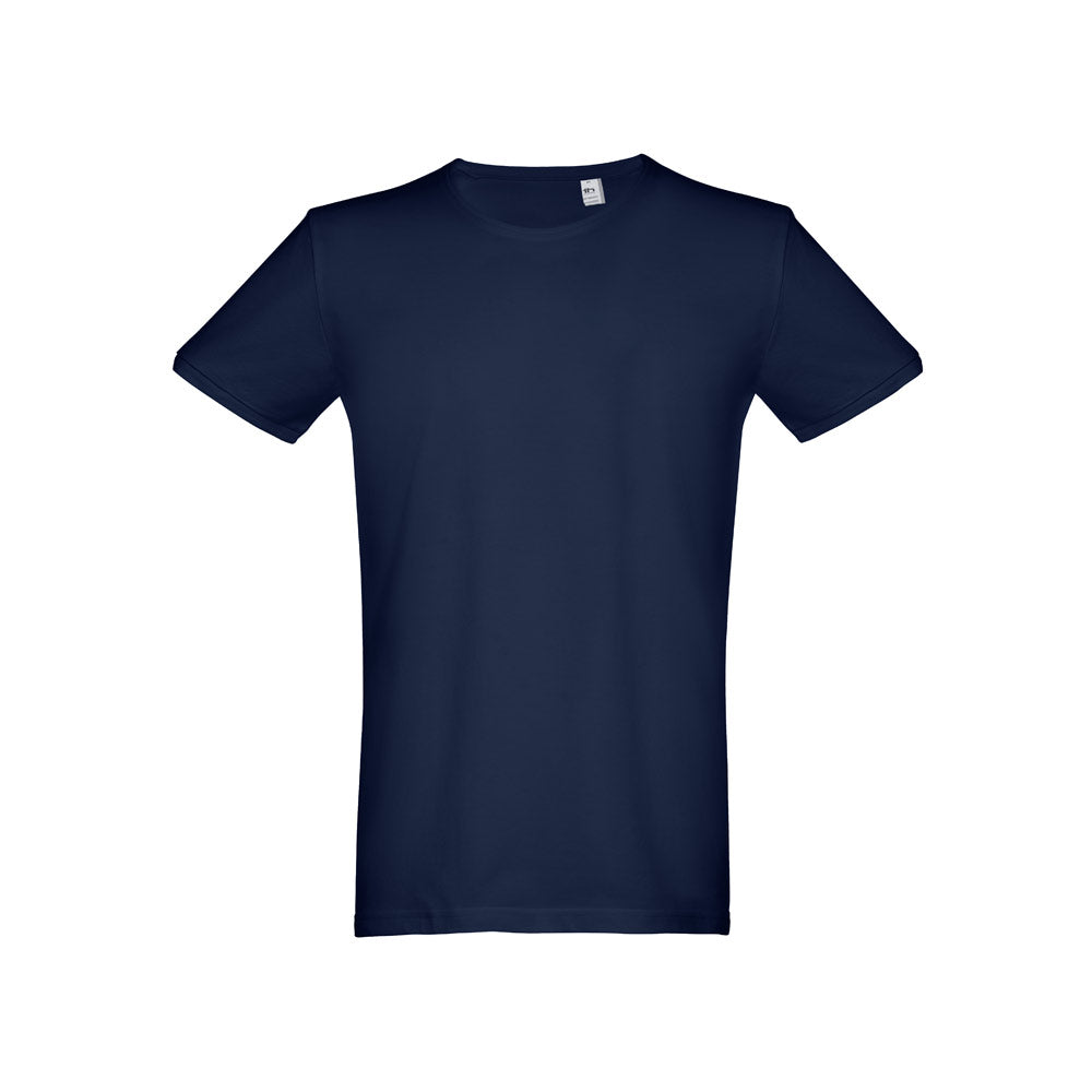 THC SAN MARINO. T-shirt de manga curta para homem em algodão penteado