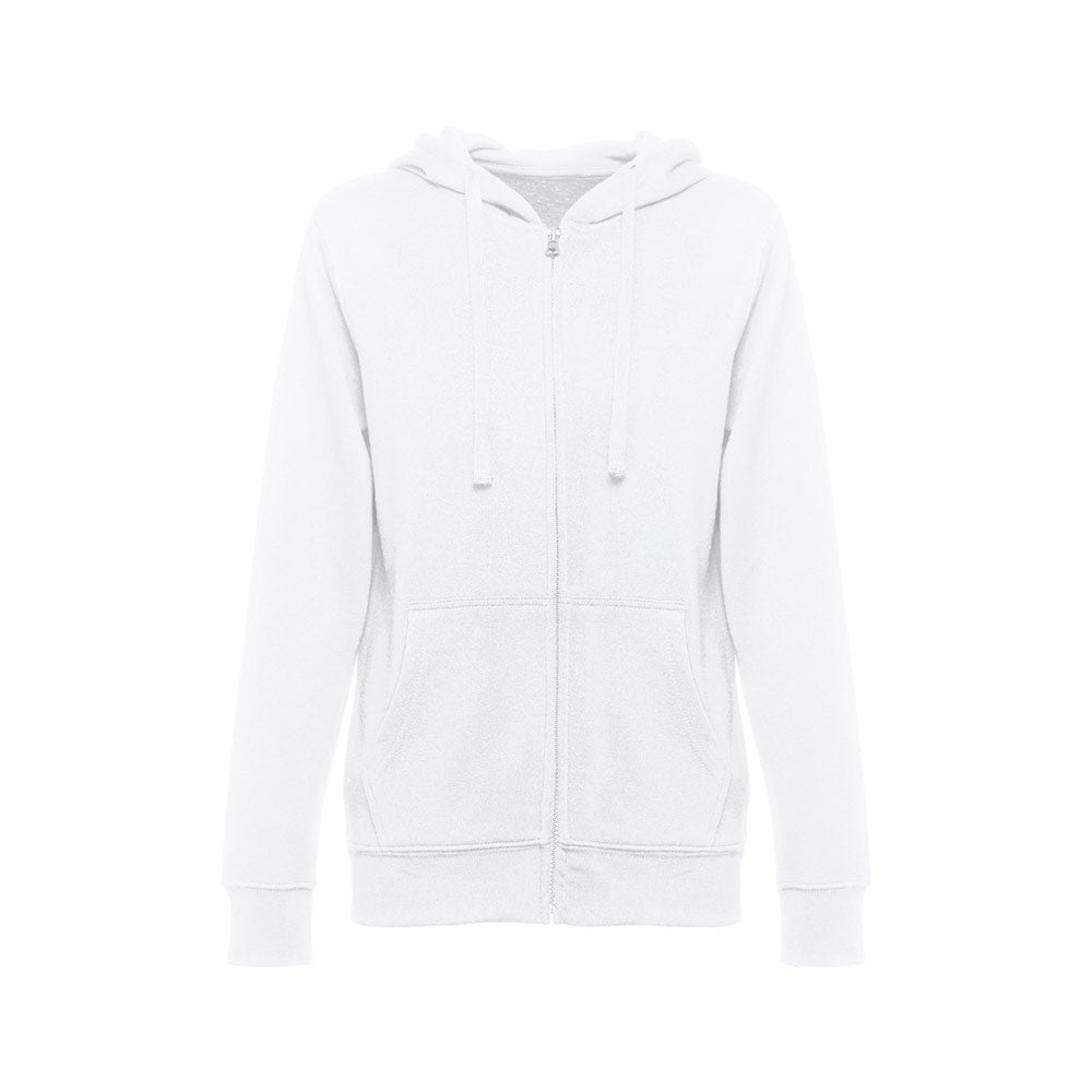 THC AMSTERDAM WOMEN WH. Sweatshirt para senhora, com fecho e capuz