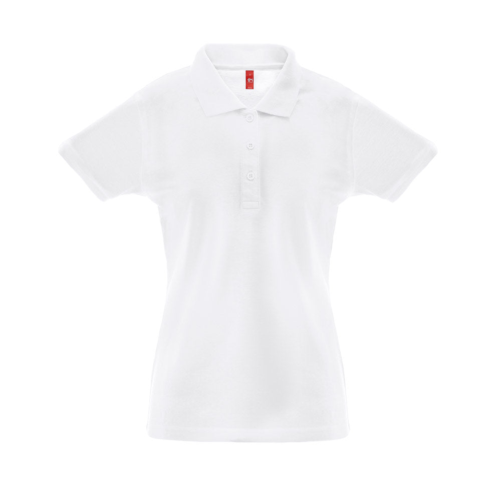 THC BERLIN WOMEN WH. Polo de manga curta para mulher