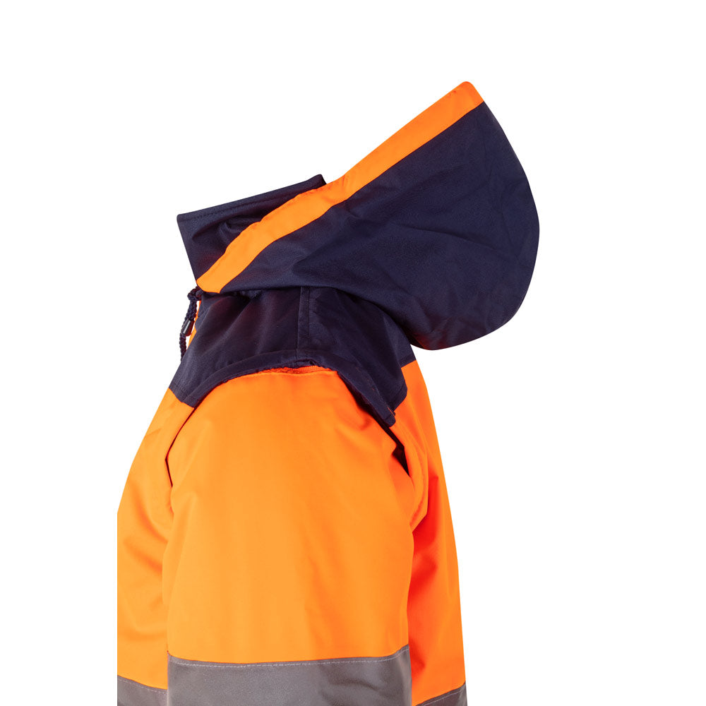 VL JUPITER. Casaco acolchoado bicolor (180g/m²) em poliéster (100%), com recobrimento de PU