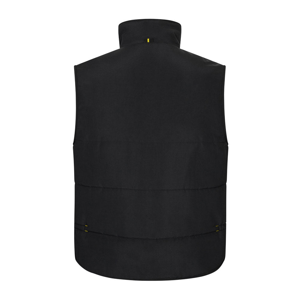 VL NERGAL. Colete acolchoado, bicolor multibolsos (120g/m²), em poliéster (100%)