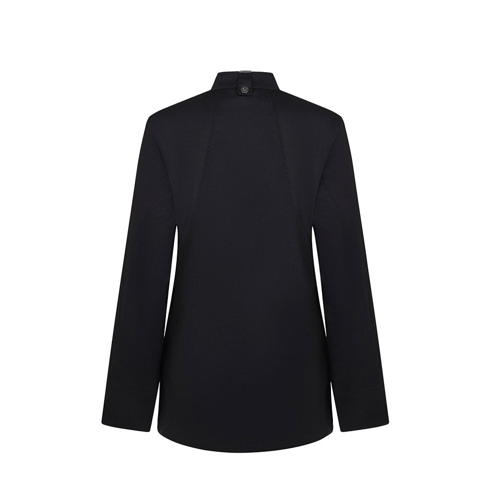 VL THOTH. Jaleca de cozinha (190 g/m²) para mulher, em algodão (35%) e poliéster reciclado (65%)