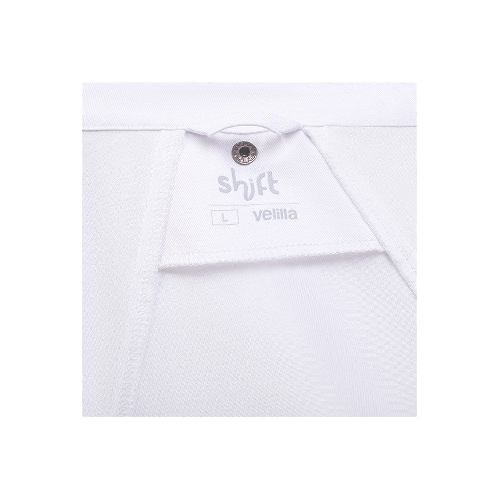 VL AGNI. Jaleca de cozinha (190 g/m²) unisexo, em algodão (35%) e poliéster reciclado (65%)