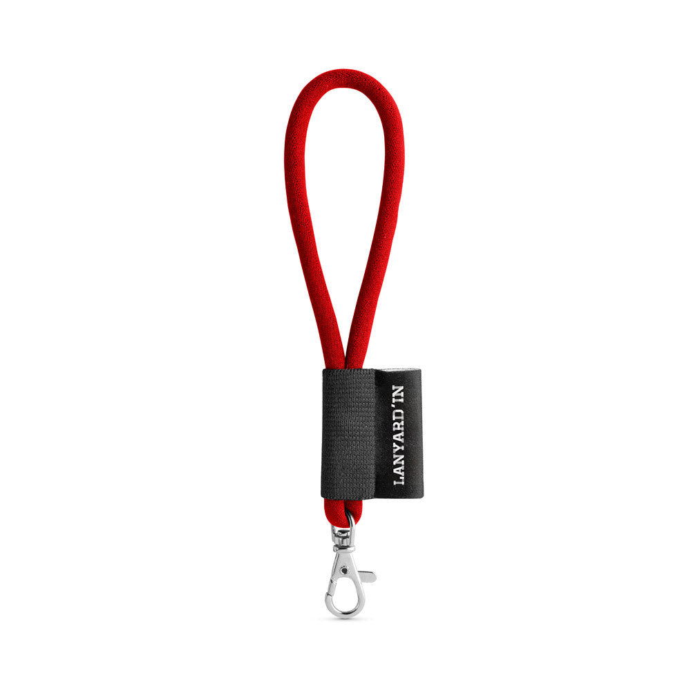 75090. SET Lanyard TUBE Short (Ø 7 mm) com mosquetão de gatilho 9 mm