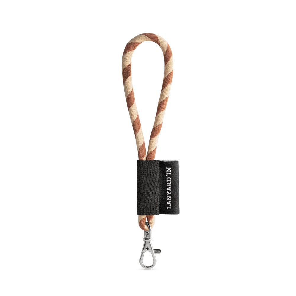 SET Lanyard TUBE Short (Ø 7 mm) com mosquetão de gatilho 9 mm