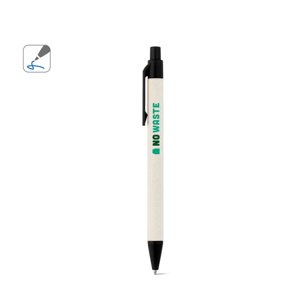 MILINK. Esferográfica em papel 100% reciclado
