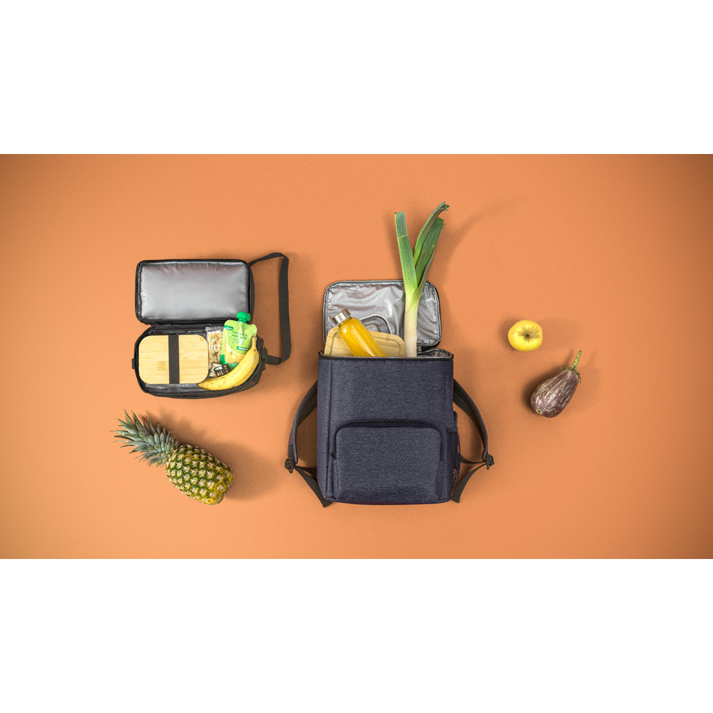 ZIPPERS COOLER. Saco térmico 8'5L em 300D e 840D Jacquard