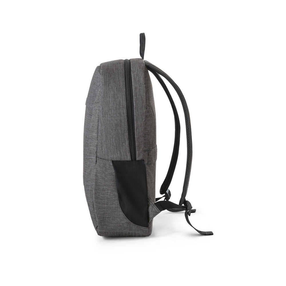 BUSINESS. Mochila para computador portátil em poliéster reciclado 300D