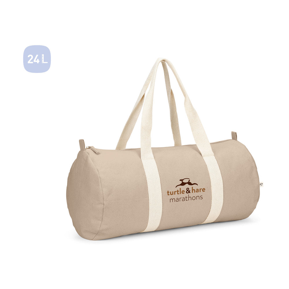 SAINT SPORT. Saco de desporto em algodão reciclado e poliéster reciclado (380 g/m² )