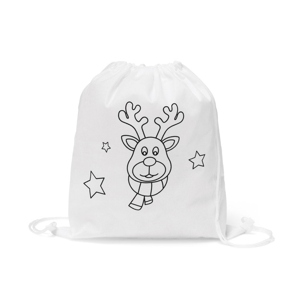 GLENCOE. Saco tipo mochila para colorir