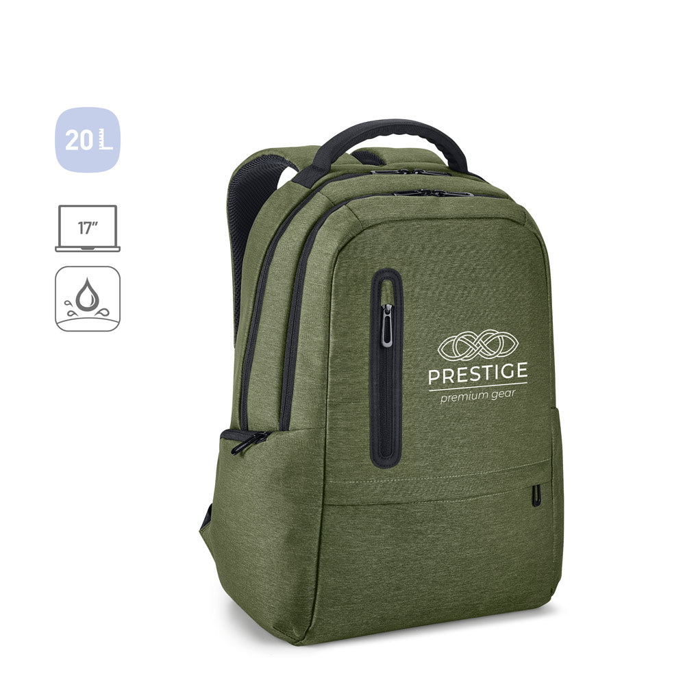 BOSTON. Mochila para portátil 17'' em Nylon 2Tone impermeável