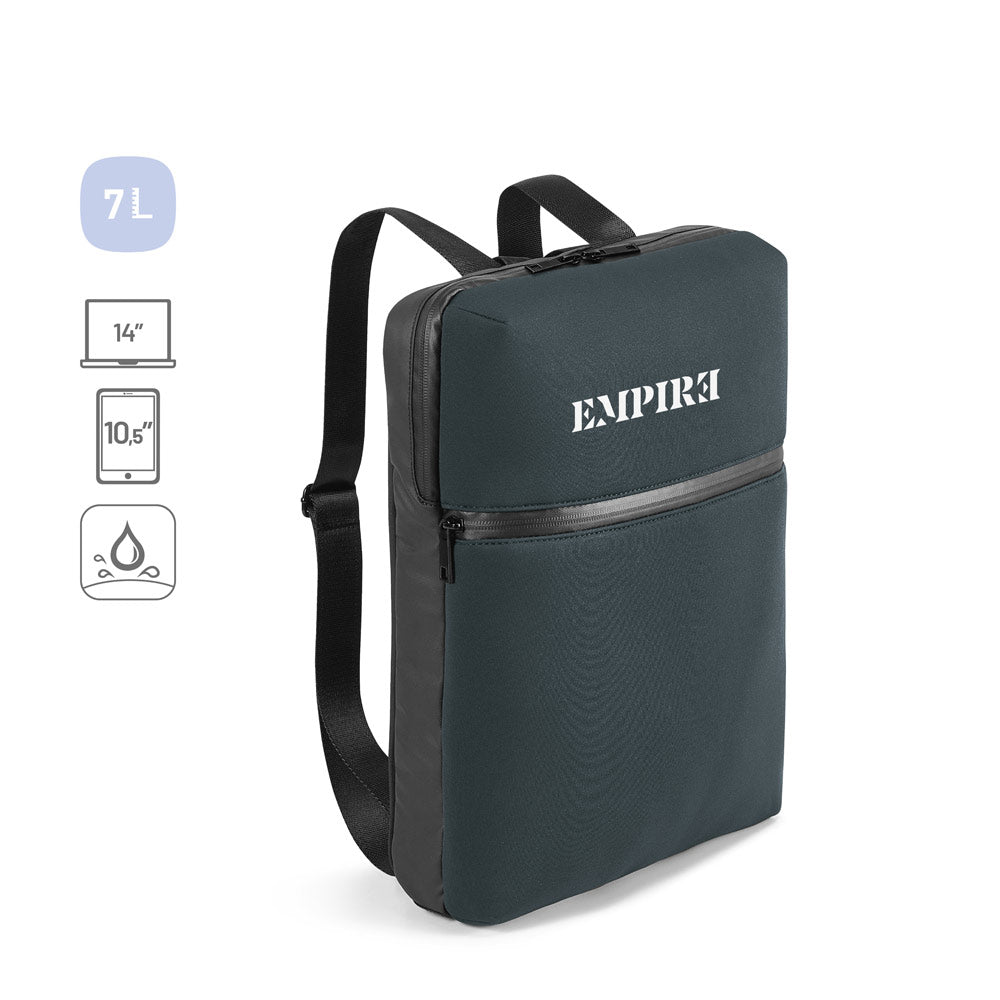 URBAN BACKPACK. Mochila portátil 14'' em soft shell e tarpaulin