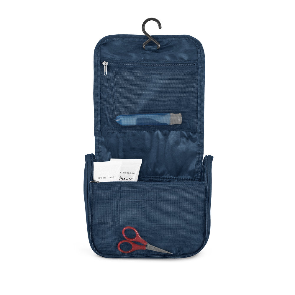 WILLIS. Necessaire em microfibra com vários bolsos