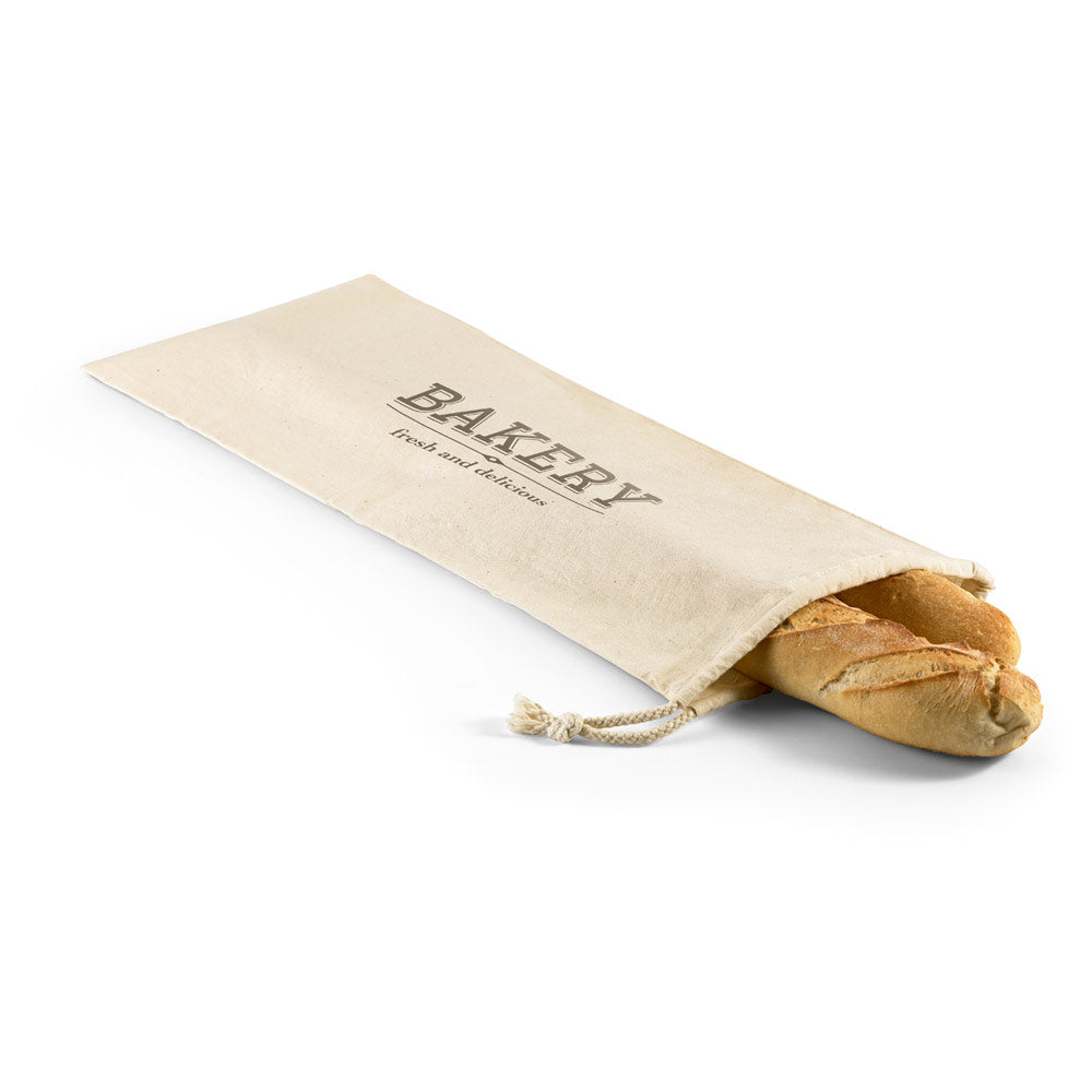 MONCO. Saco para pão em 100% algodão (100 g/m²)