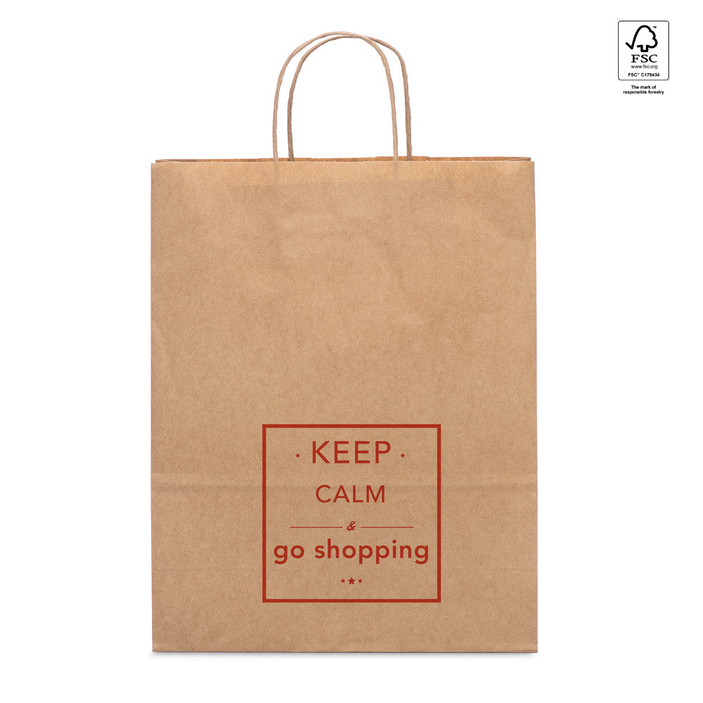 ELLEN. Saco em papel kraft (115 g/m²)