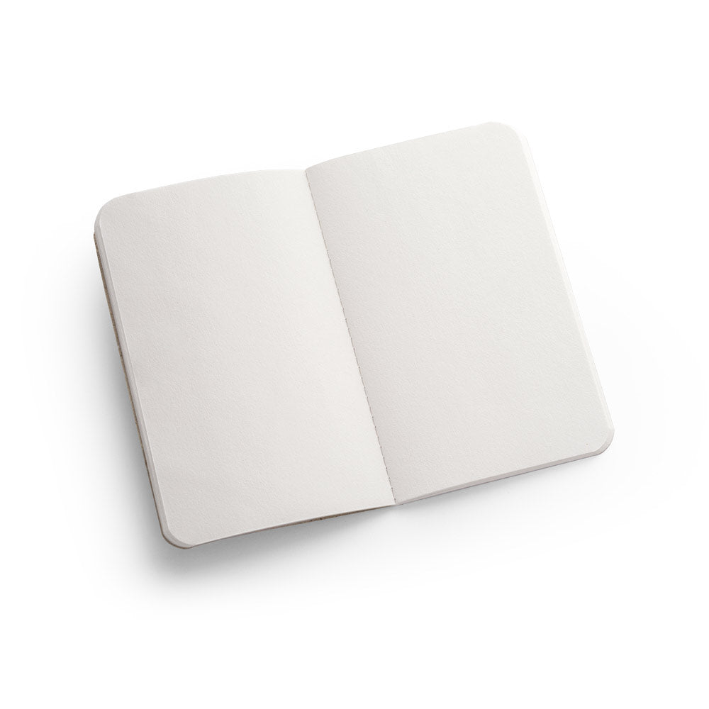 TEAPAD SOFT. Bloco de notas A6 com capa flexível fabricada a partir de restos de folhas de chá (65%)