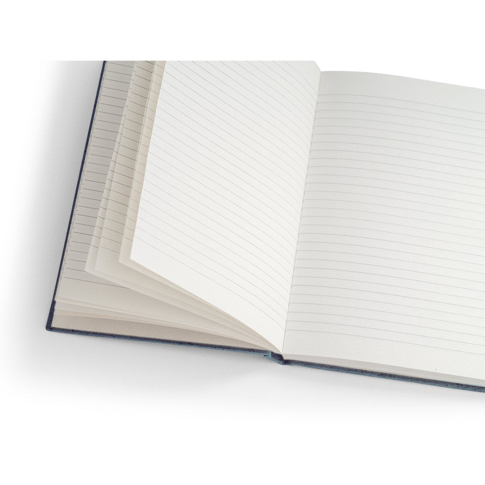 COFFEEPAD RIGID. Bloco de notas A5 com capa rígida fabricada a partir de restos de cascas de café (65%)