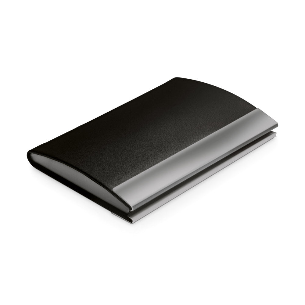 SANDLER. Porta-cartões em metal e PU