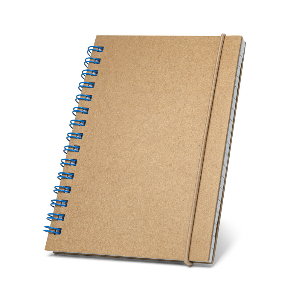 MARLOWE. Bloco de notas de bolso espiral com páginas pautadas