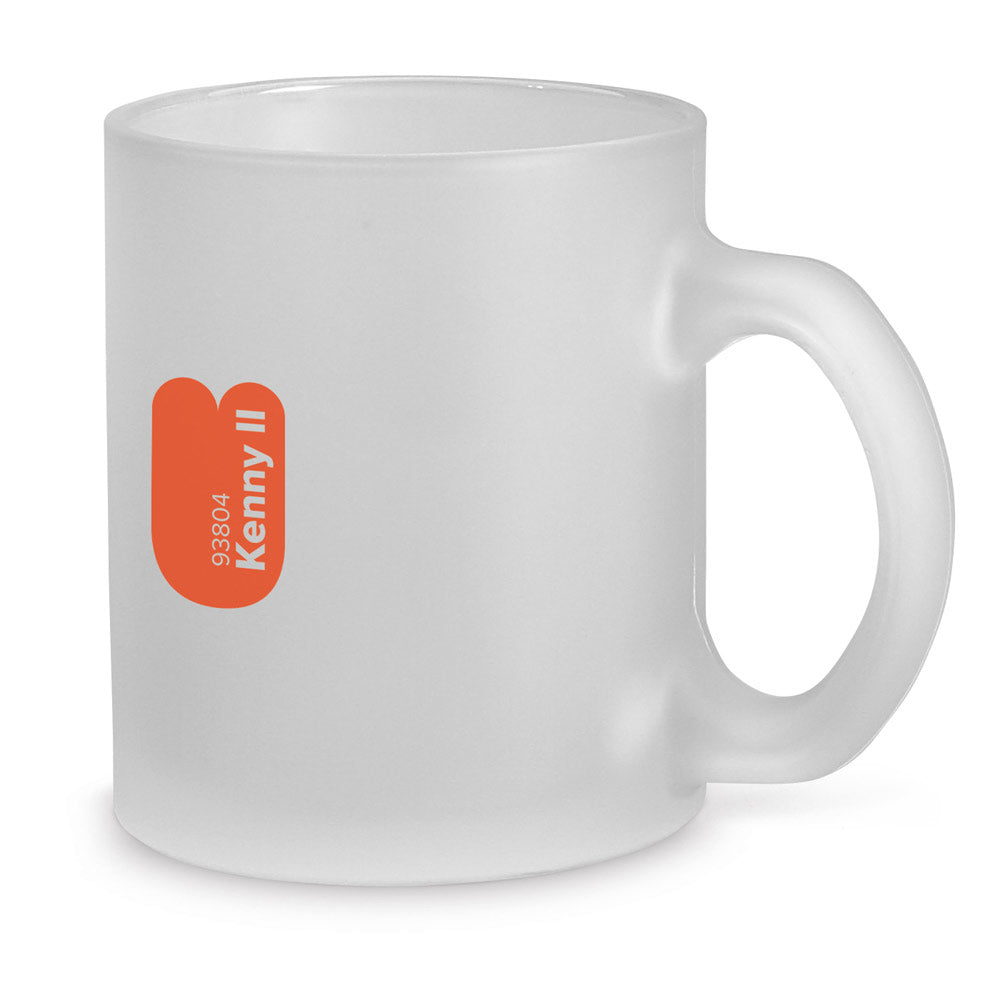 KENNY II. Caneca em vidro 340 mL