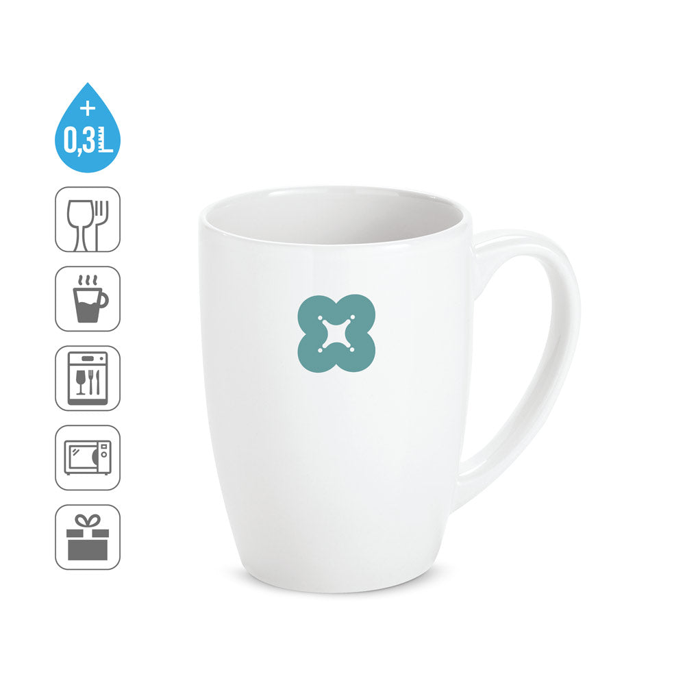 MATCHA. Caneca em porcelana 350 mL