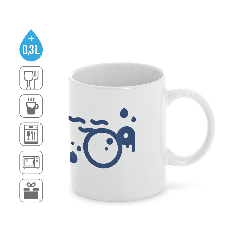 CURCUM. Caneca em cerâmica 350 mL