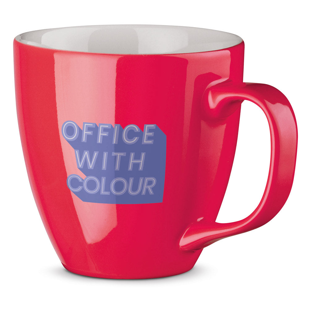 PANTHONY. Caneca em porcelana com hidroglaze 450 mL