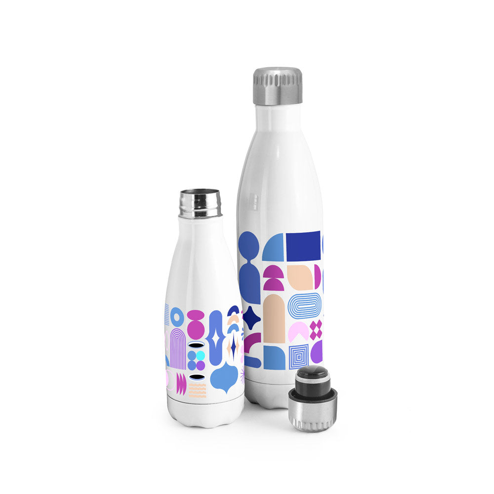 AMORTI L. Garrafa para sublimação em aço inoxidável 800 mL