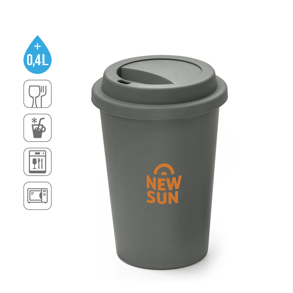 TONALI 450. Copo reutilizável em PP 450 mL