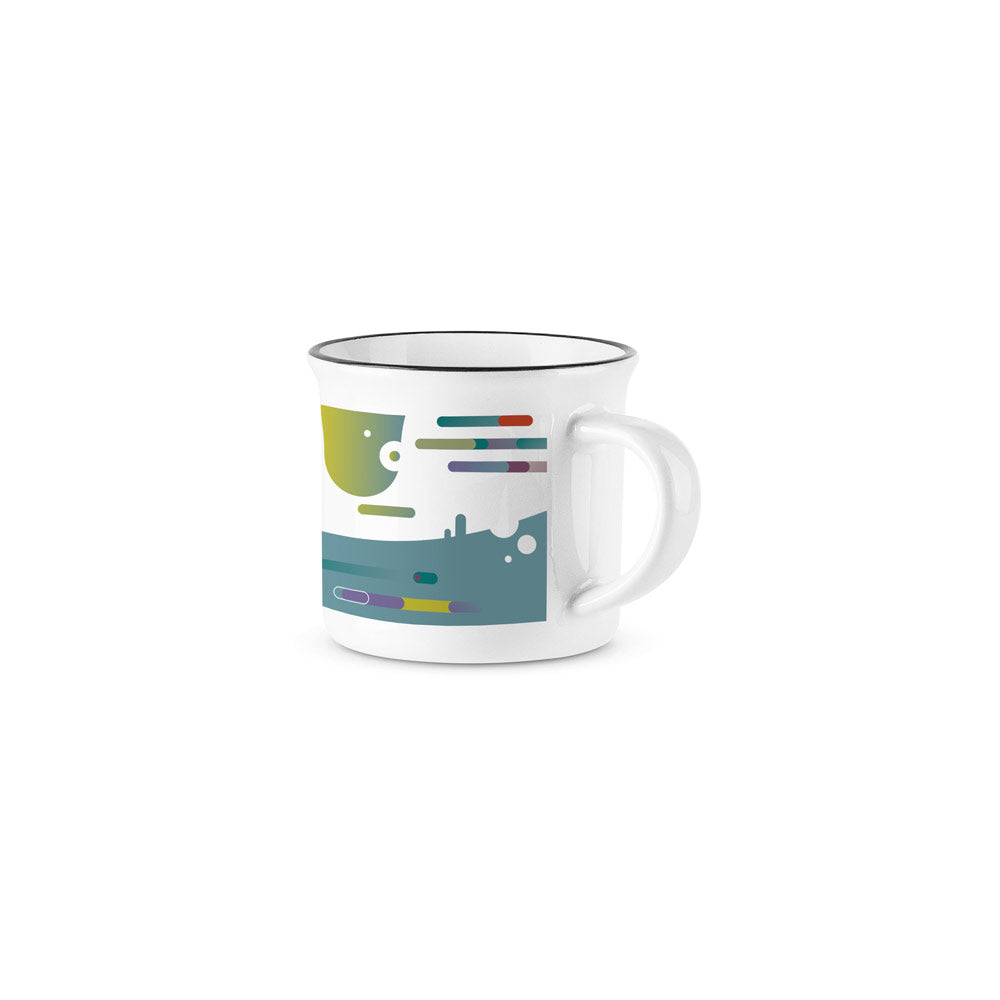 SELDEN. Caneca de cerâmica para sublimação 280 mL