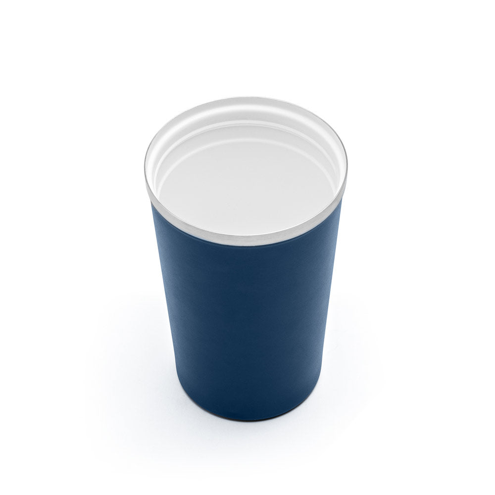 PHELPS CERAMIC. Copo de viagem em aço inoxidável com acabamento interior em cerâmica 470 mL