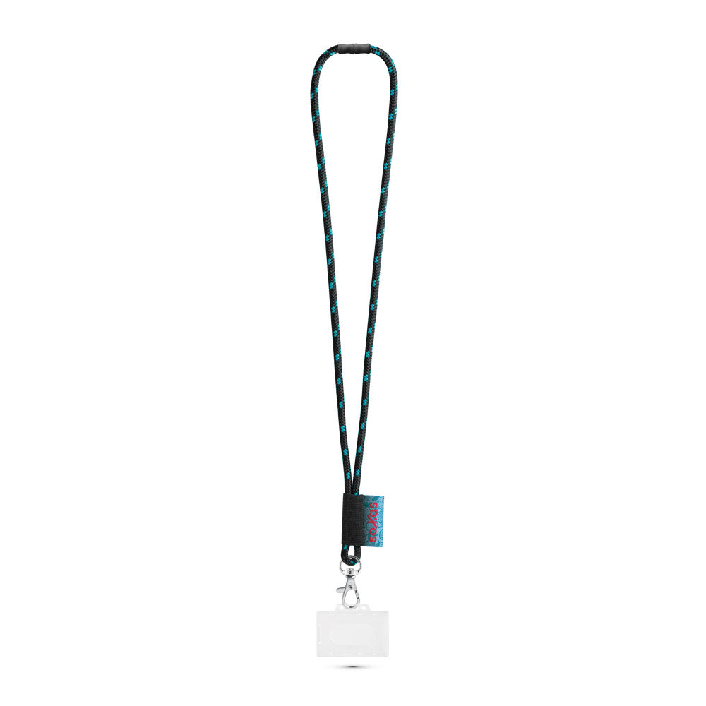 BRIDPORT. Lanyard personalizada em poliéster