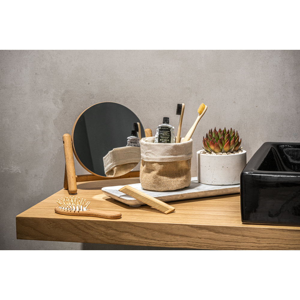 DUCASSE. Saco multiusos em juta (260g/m²) e algodão (120g/m²)