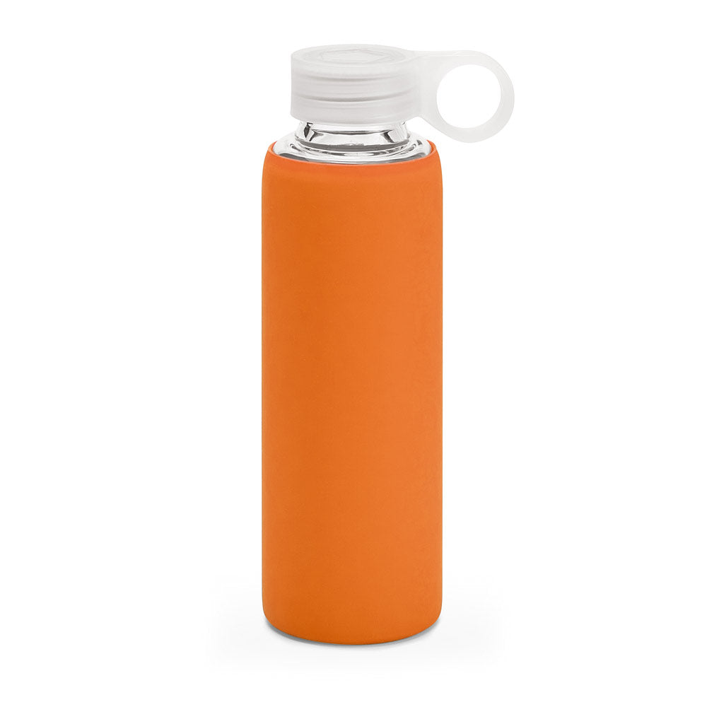 DHABI. Garrafa de desporto em vidro borossilicato 380 mL