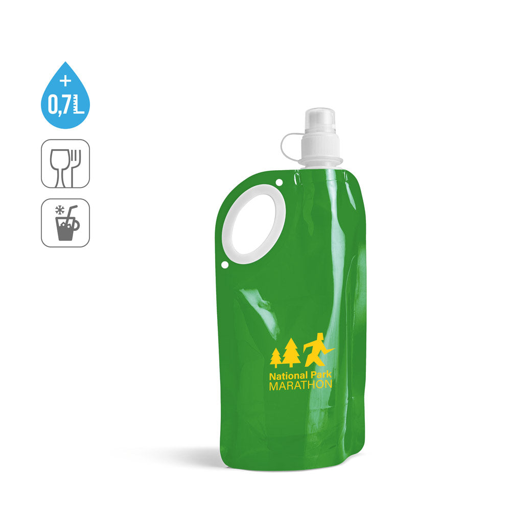HIKE. Garrafa dobrável em PET, PA e PE 750 mL