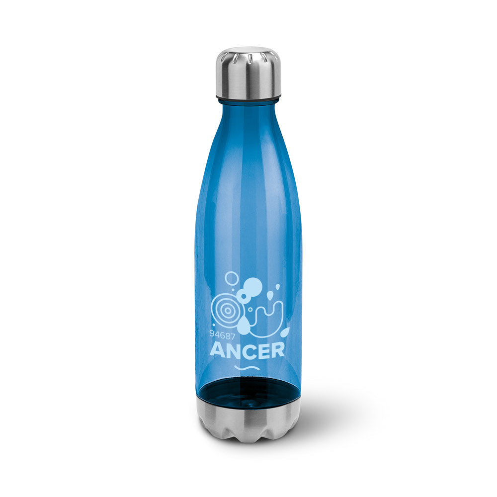 ANCER. Garrafa de desporto em AS e aço inoxidável 700 mL