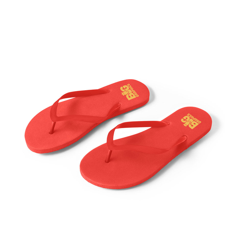 MAUPITI L / XL. Chinelos confortáveis com sola em PE e tira em PVC