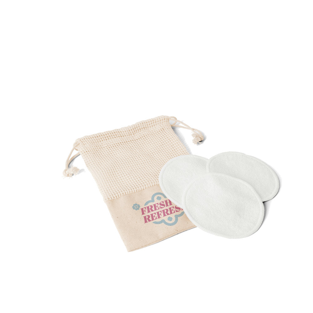 ELISE. Conjunto de 3 discos de limpeza facial laváveis e reutilizáveis