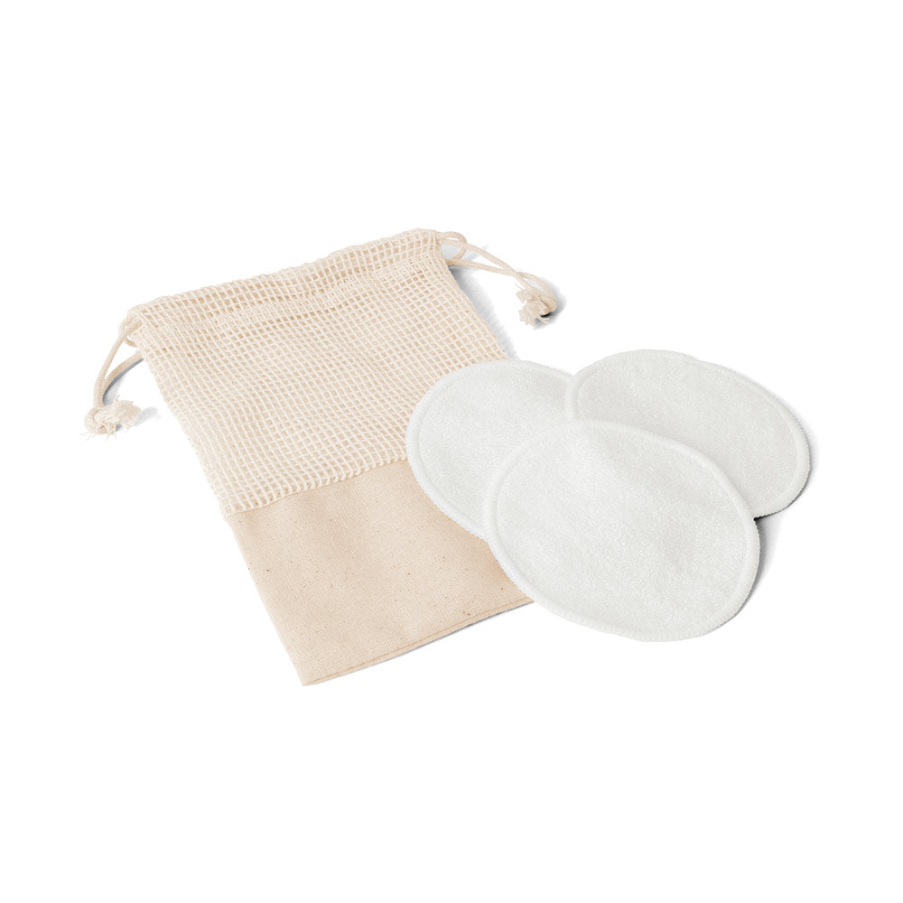 ELISE. Conjunto de 3 discos de limpeza facial laváveis e reutilizáveis