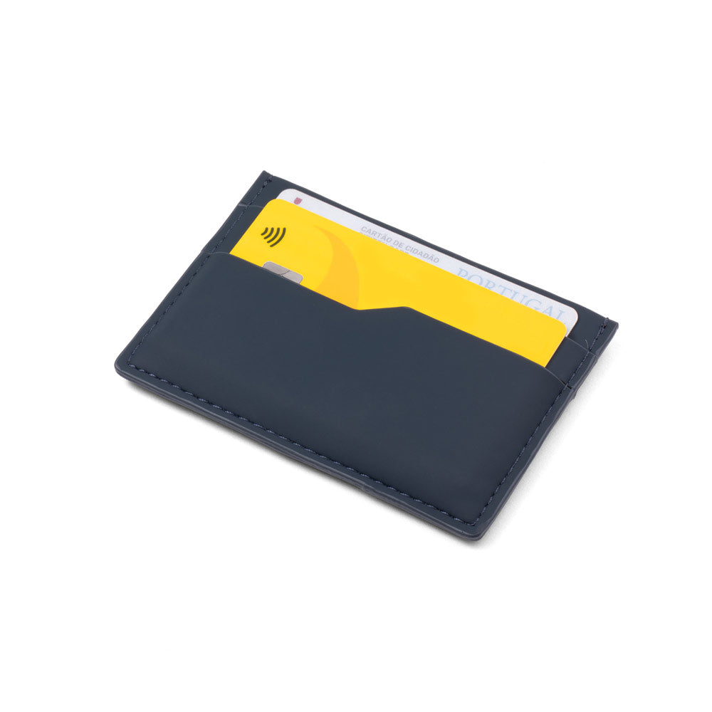 VENTURE WALLET. Porta-cartões em PU para 5 cartões com bloqueio RFID
