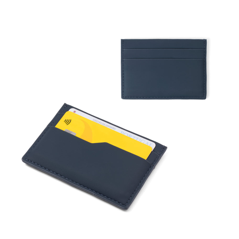 VENTURE WALLET. Porta-cartões em PU para 5 cartões com bloqueio RFID