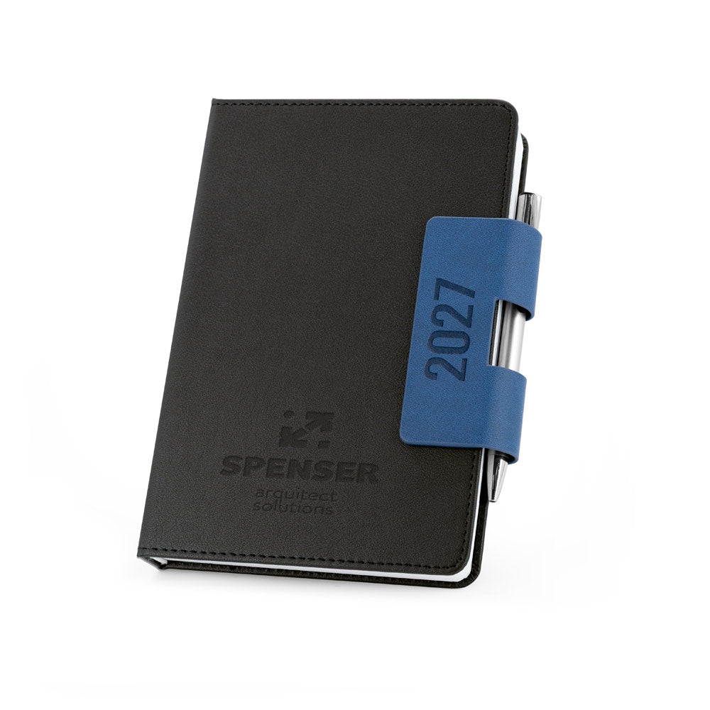 SPENSER A5. Agenda A5 com capa rígida em PU