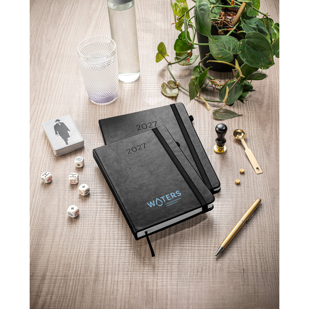 WATERS B5. Agenda B5 em PU à base de água