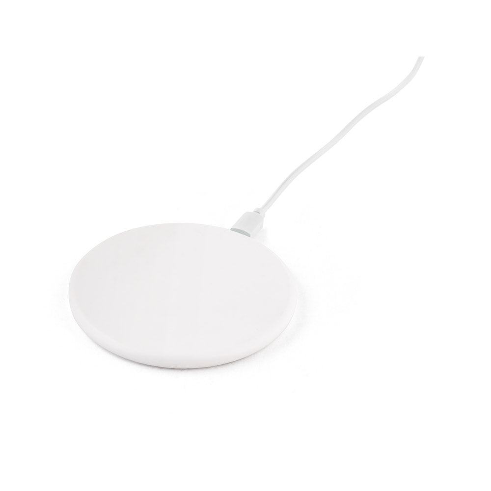 SOVERY. Carregador wireless rápido 10W em ABS reciclado (100% rABS)