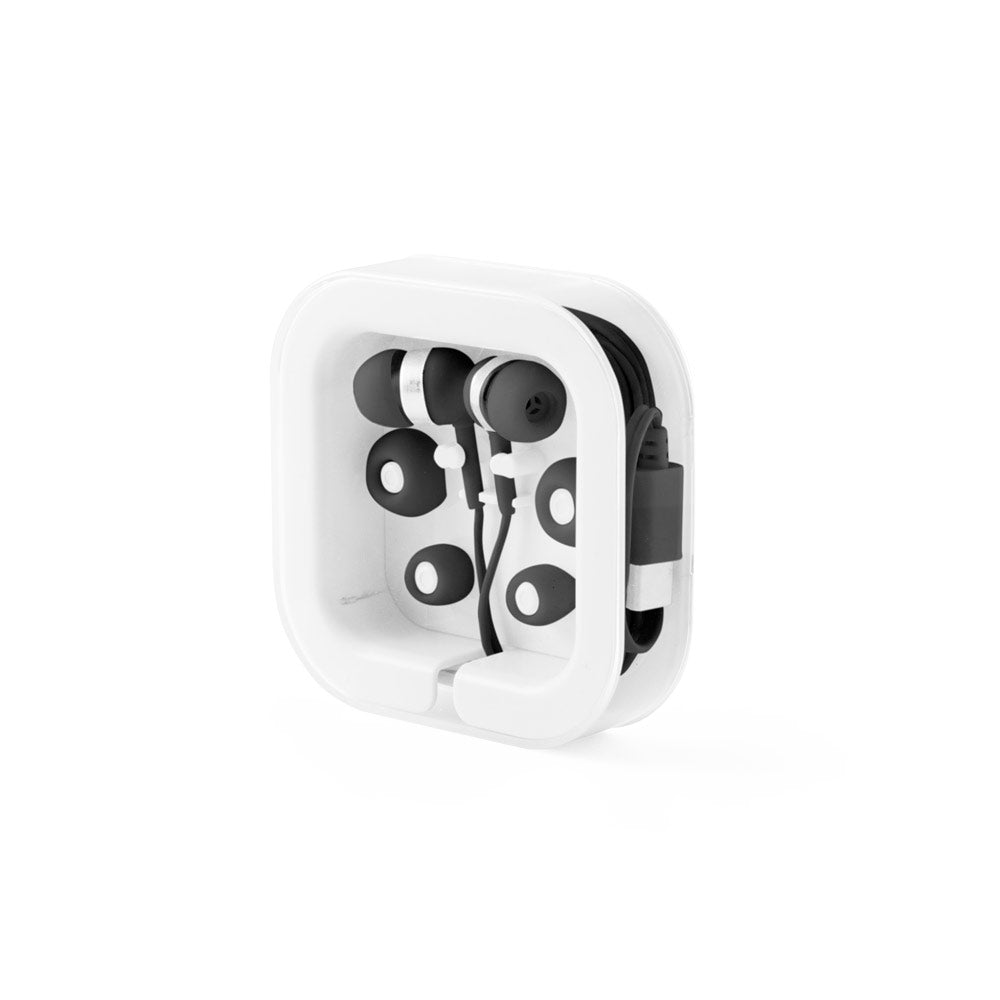 PRESLEY. Auriculares com cabo USB-C 1.2 m e microfone incorporado em ABS